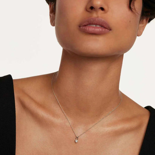 Heartfelt Sterling Silver Pendant Necklace