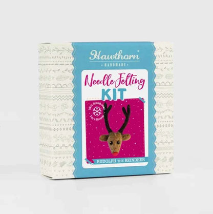 Hawthorn Handmade Rudolph Brooch Felting Kit