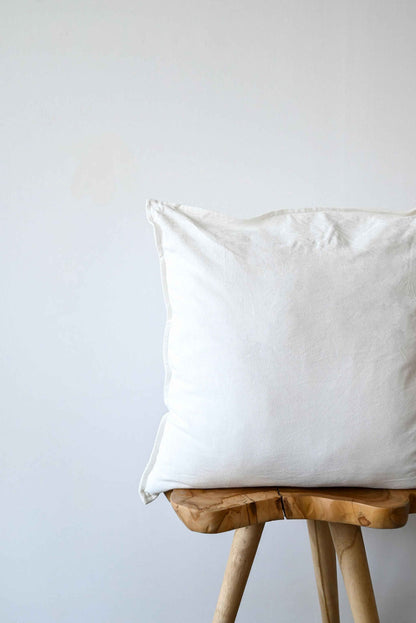 COTTON/ LINEN - WHITE