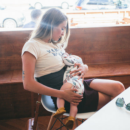 Bamboo Nursing Tank Tops - Lily White 2-pack  (made in Canada)