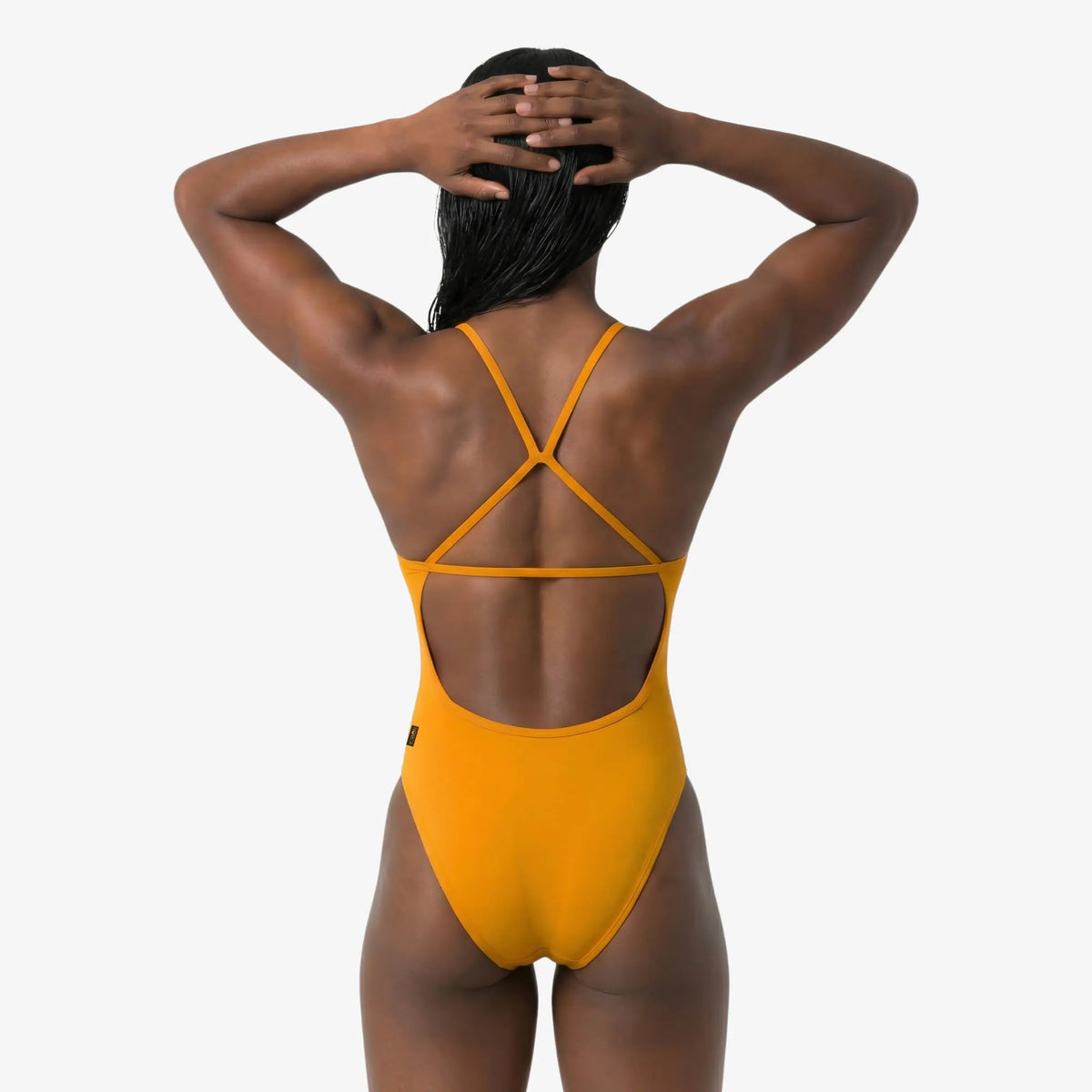 Sunset Open Back Performance Training Swimsuit by Norca