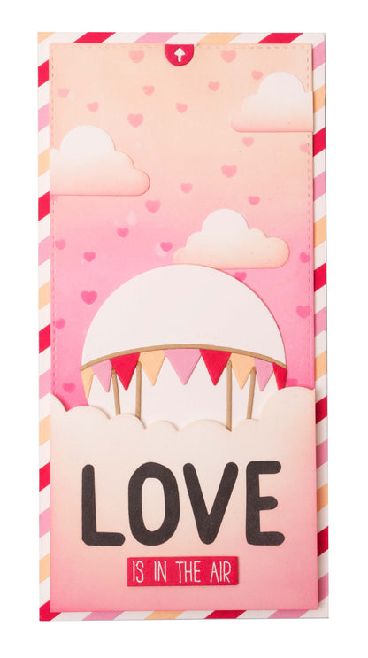 SL Clear Stamp Quotes Large Love You Sweet Stories 148x105x3mm 5 PC nr.328