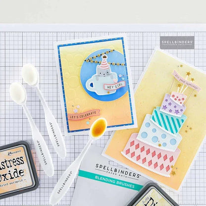 Blending Brushes (3 Pack) from Card Shoppe Collection by Spellbinders