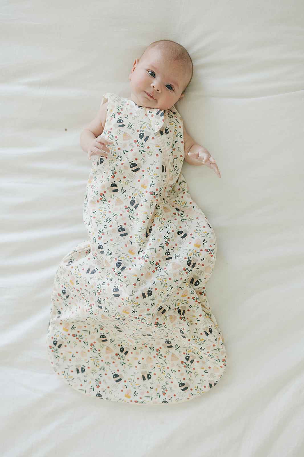 Baby Sleep Sack TENCEL™ 1.0 TOG - Bumble Bees