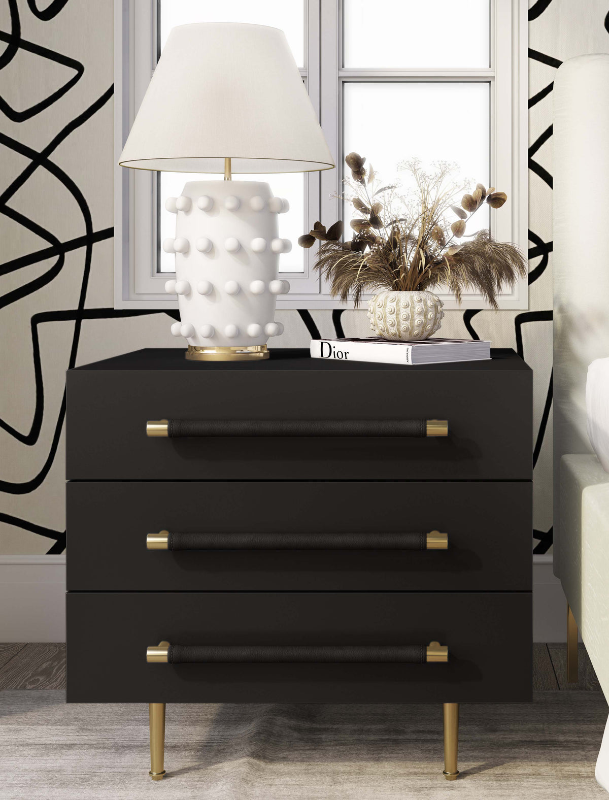 Slate 28" Storage Drawer Nightstand - Multiple Colors Available