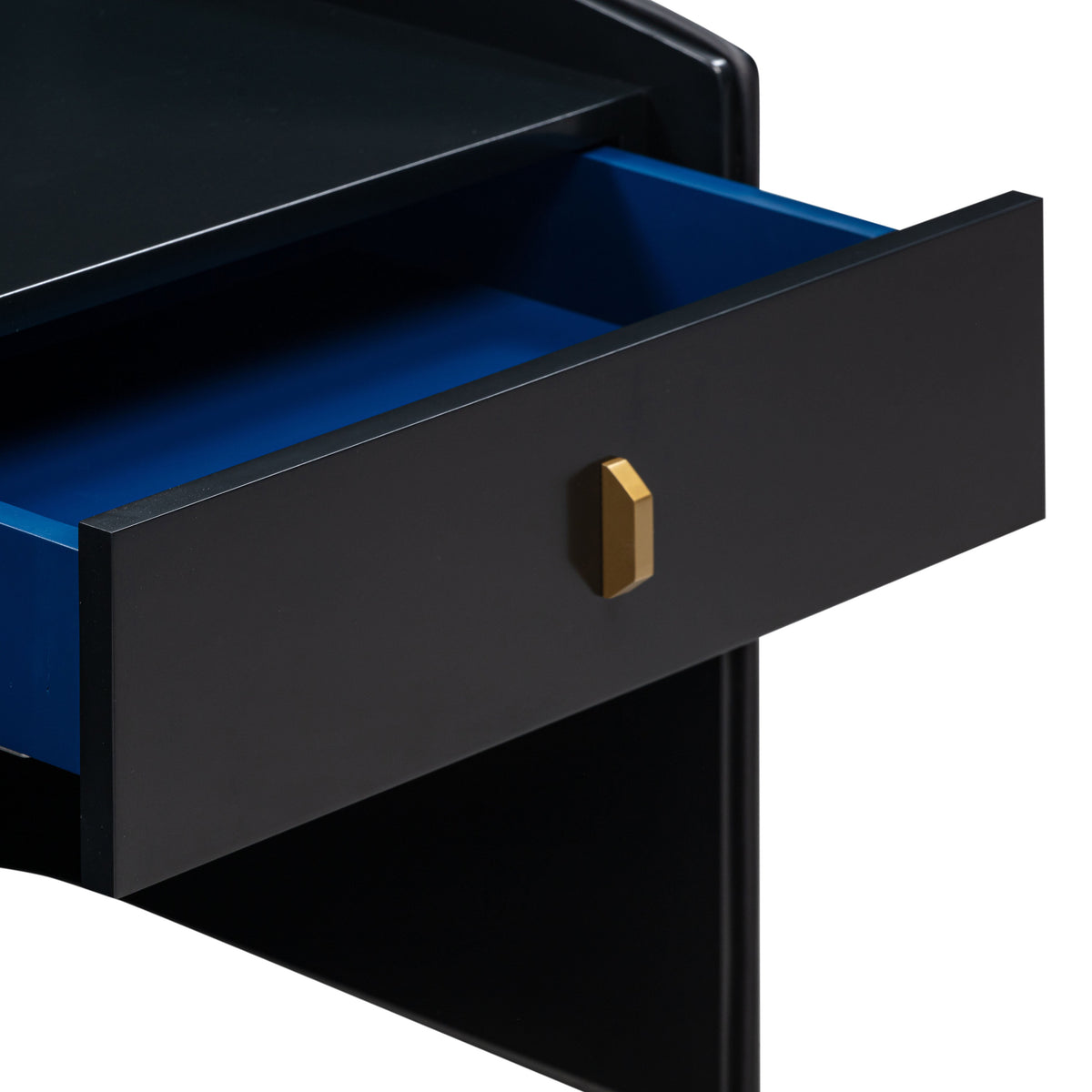 Cove 22" Lacquer Storage Drawer Nightstand - Multiple Colors Available
