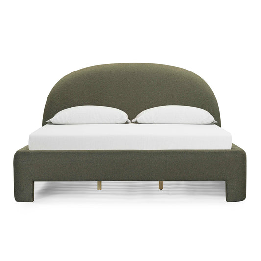 Belmont Performance Grade Platform Boucle Bed - Multiple Colors Available