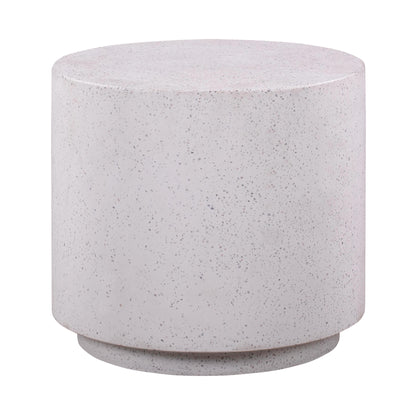 Sunbay Indoor/Outdoor Speckled Round Concrete Side Table