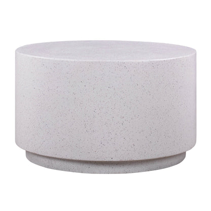 Sunbay Indoor/Outdoor Speckled Round Concrete Coffee Table