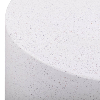 Sunbay Indoor/Outdoor Speckled Round Concrete Coffee Table