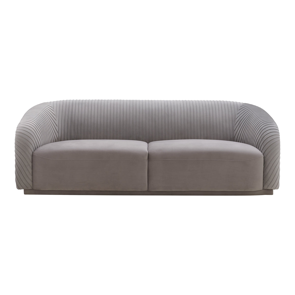 Marcela Luxury Velvet Pleated Sofa - Multiple Colors Available