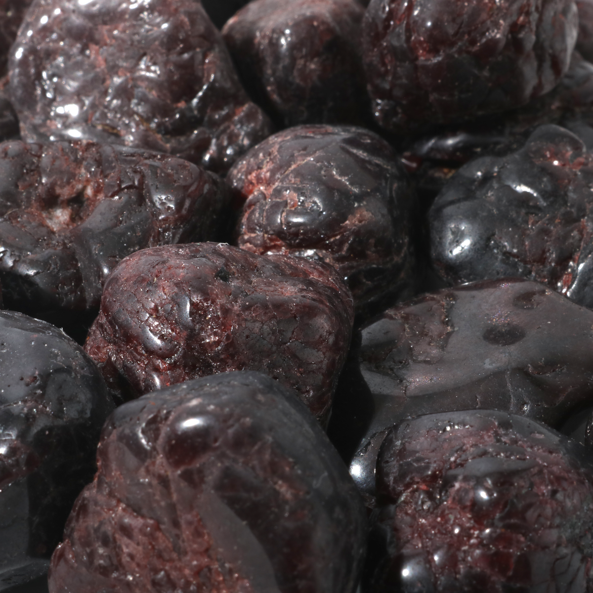 Garnet A Tumbled Stone - Free Form - 1lb