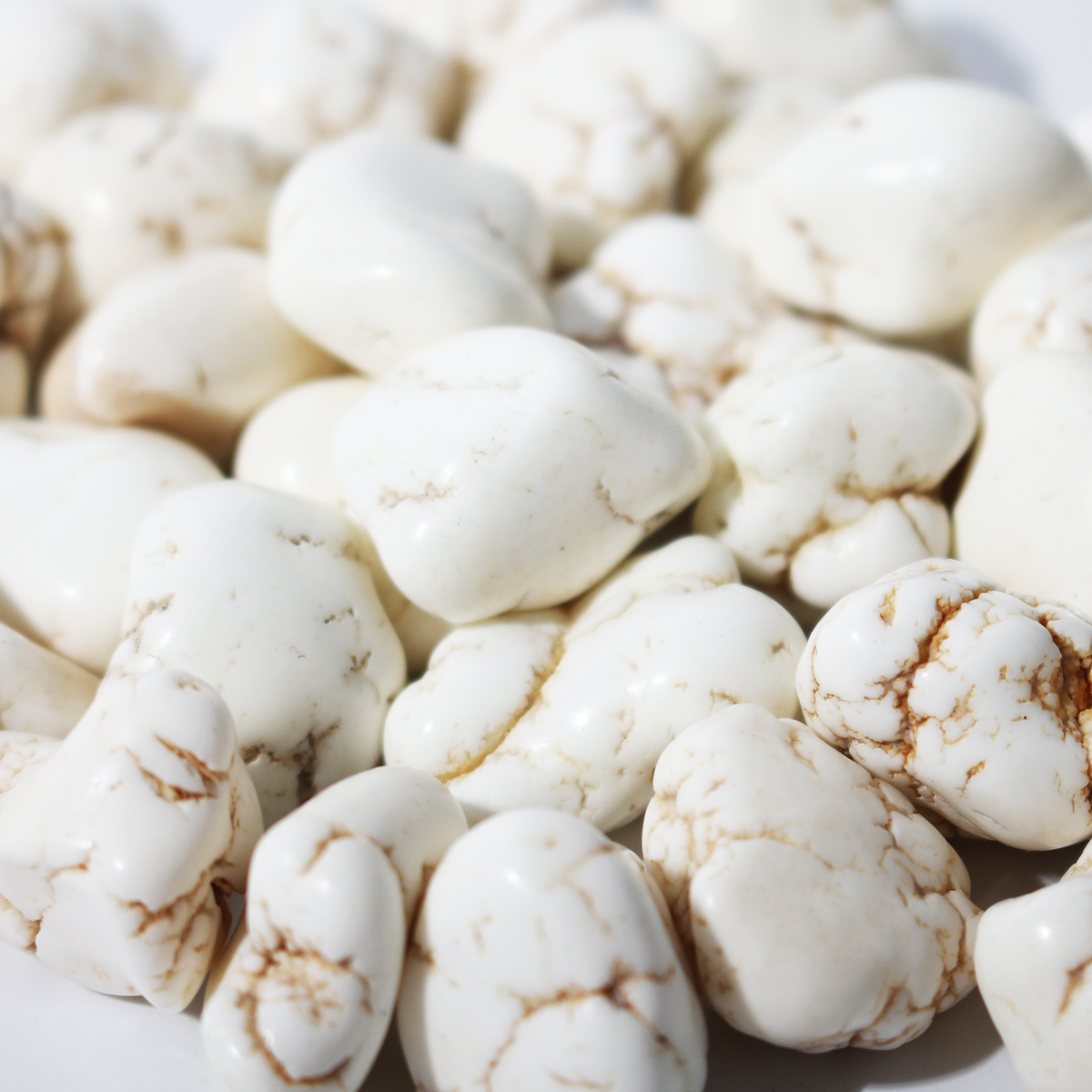 Magnesite Nugget Tumbled Stones