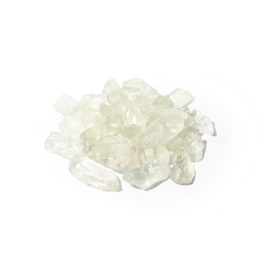 Prasiolite A Tumbled Stones - Semi-Polished