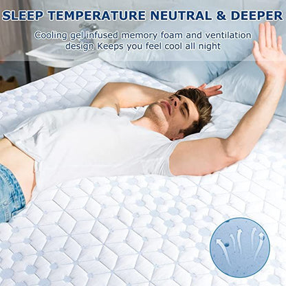 UltraFlex® SERENITY Orthopedic, Premium Smart Gel Infused Memory Foam, Eco-friendly Mattress (Made in Canada)