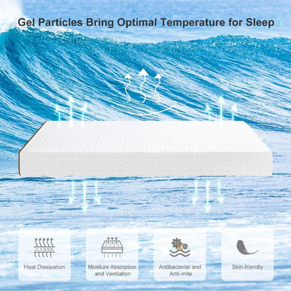 UltraFlex® PURITY -  Spinal Care Orthopedic Cool Gel, Pressure Relief Foam Encased, Multiple spinal Posture Support, LowMotion Transfer quilting, Natural Foam Blend, Comfort+, Eco-Friendly Mattress (Made in Canada)