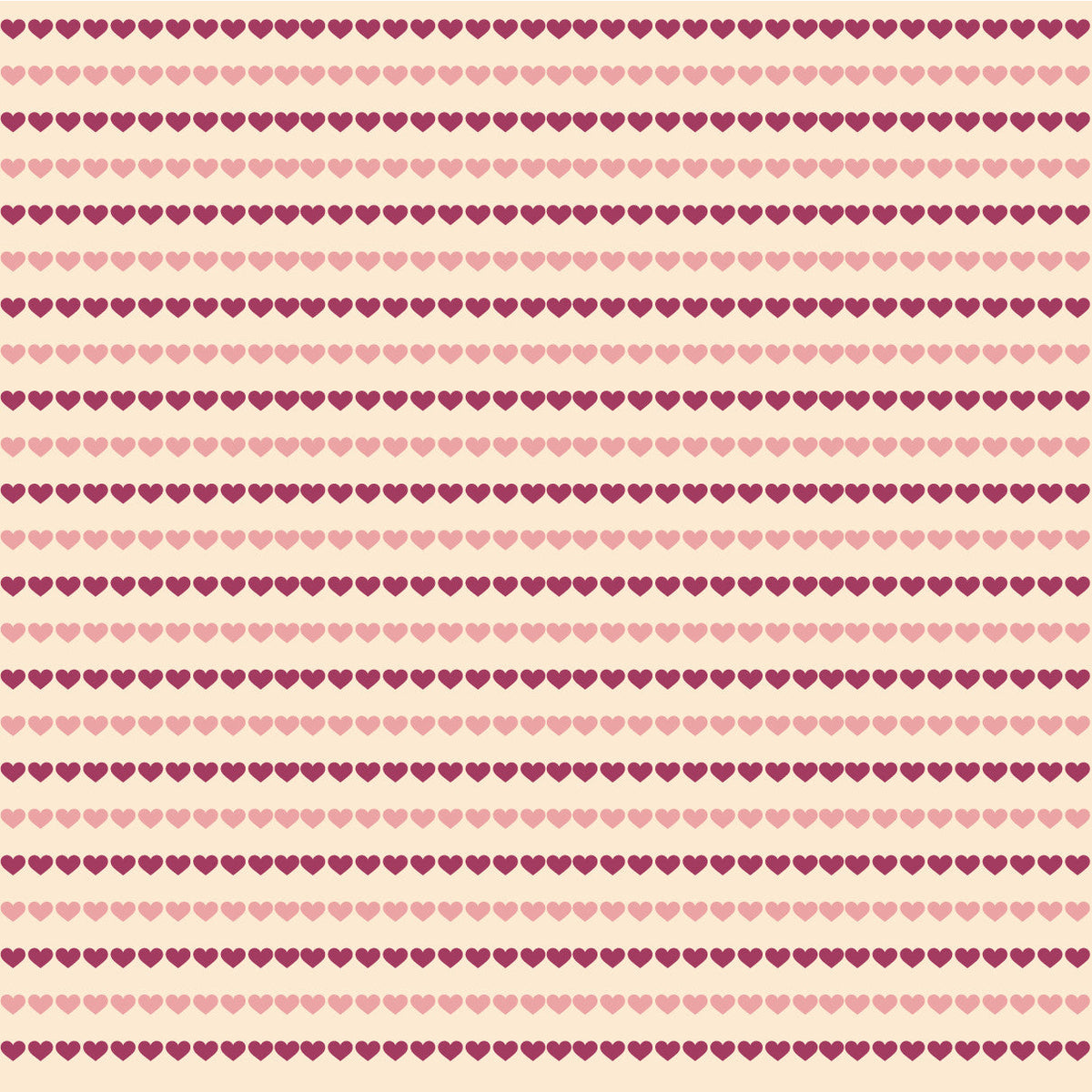 Valentines Hearts Stripes Adhesive Vinyl