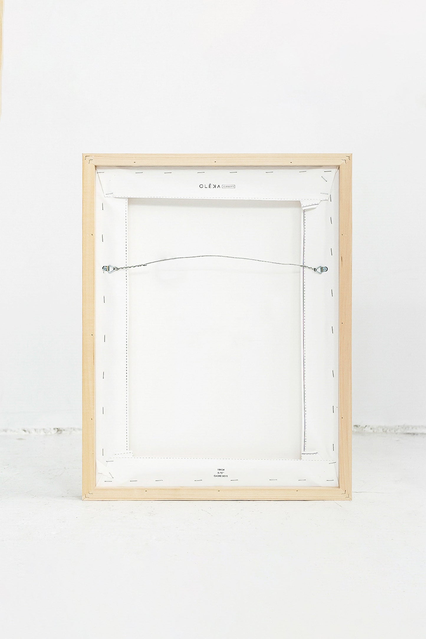 RENARD, Oeuvre sur toile étirée