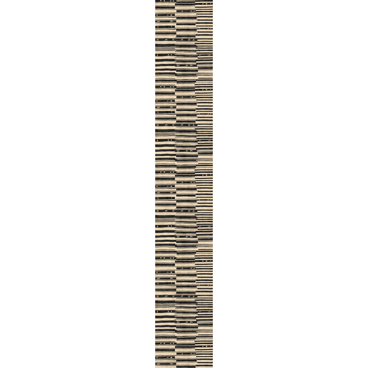 Xelara Natural Black Rug