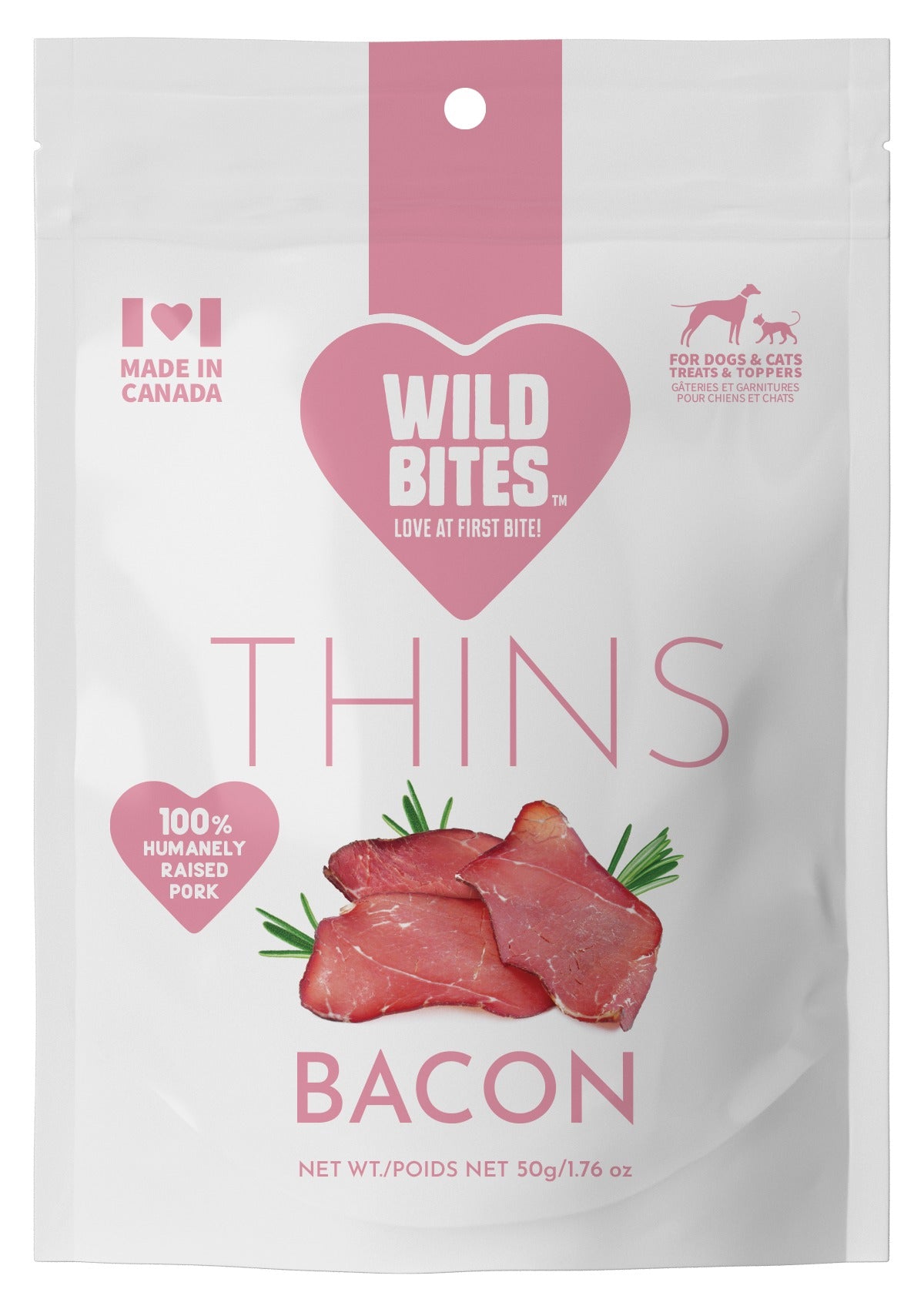 Bacon Thins Dog & Cat Treats