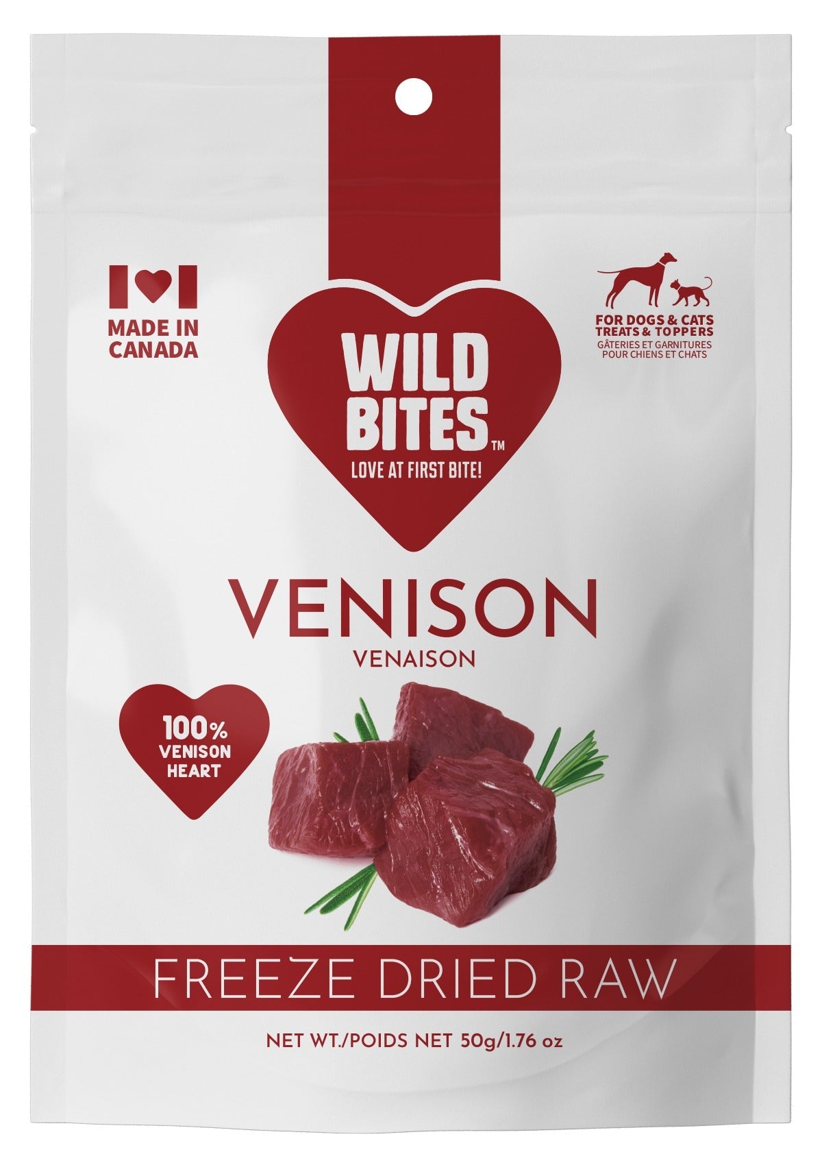 Freeze Dried Venison Dog & Cat Treats