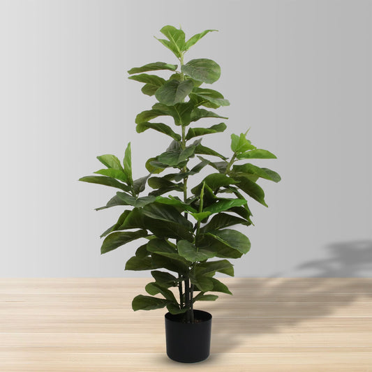 YESO ARTIFICIAL FIDDLE POTTED PLANT 48"