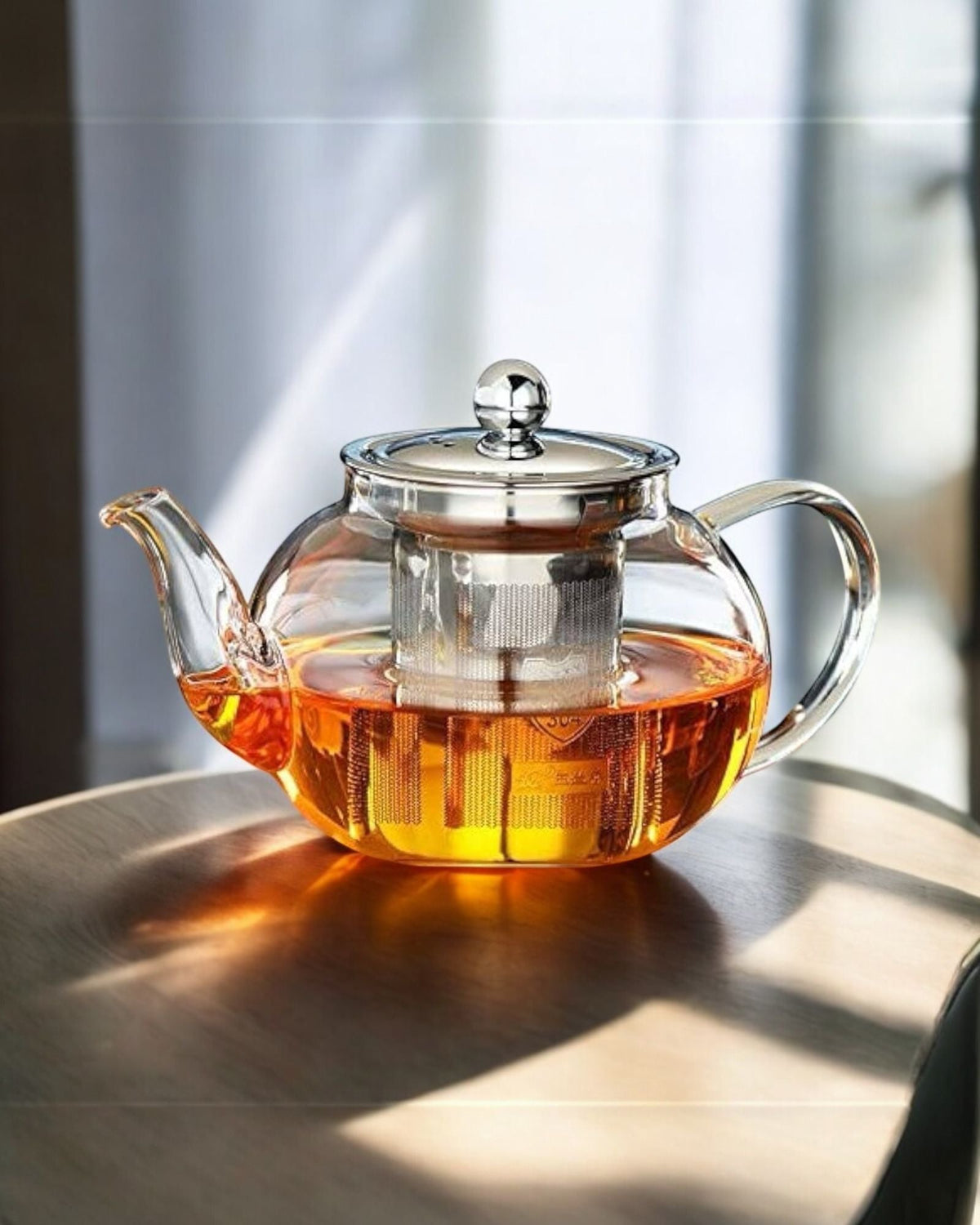 Direct Heat Teapot with Filter 0.6/1.0L - 1Piece