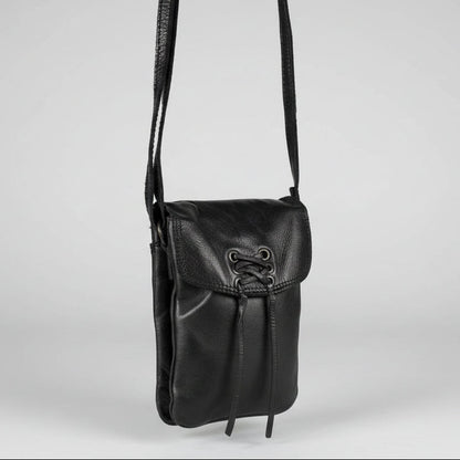 MET Leather Crossbody Phone Bag