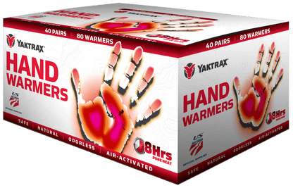 YAKTRAX Hand Warmers - Box of 40