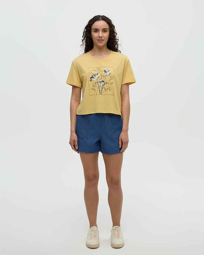 Floral Crop T-Shirt