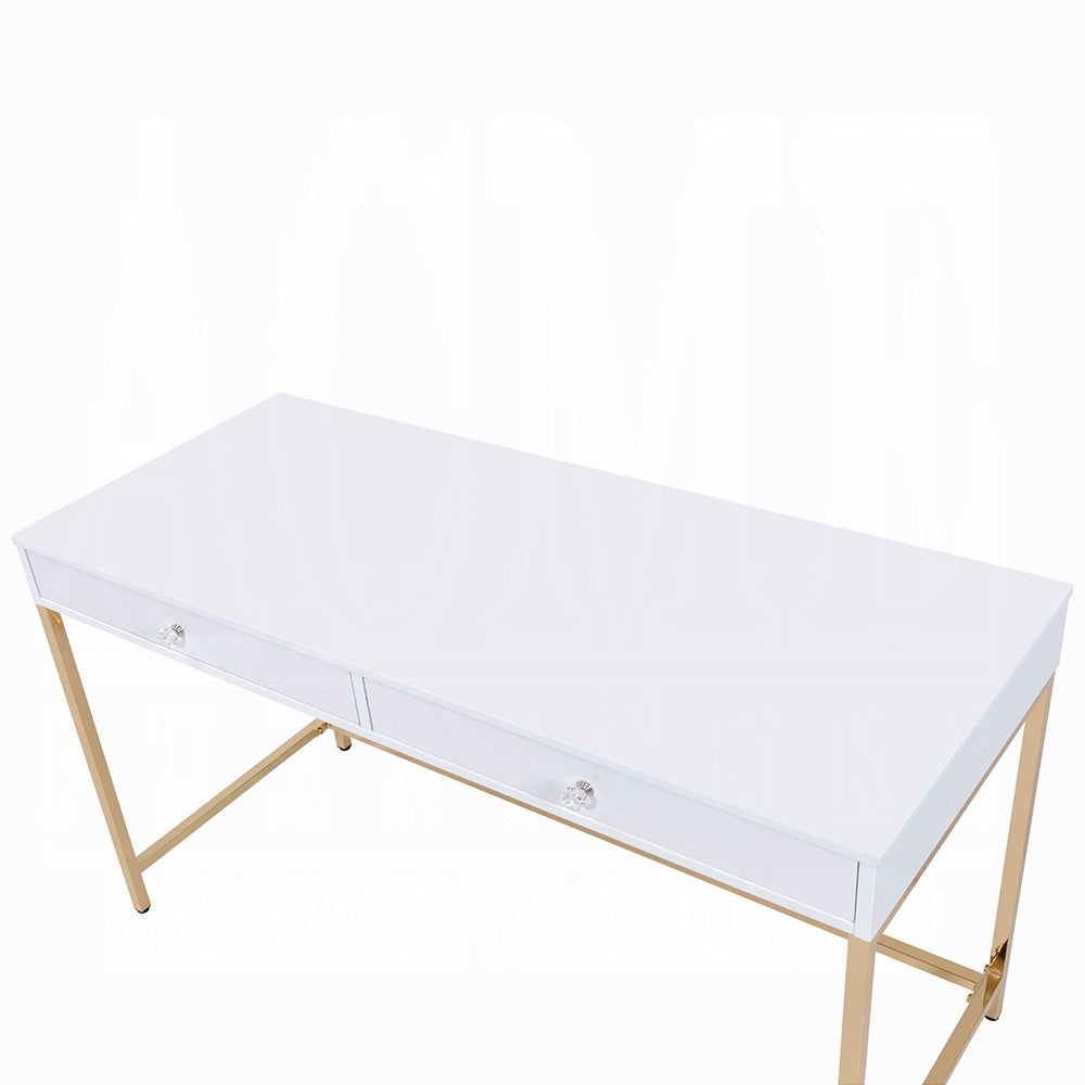Ablon Elegant High Gloss Multi-Purpose Desk - Multiple Colors Available