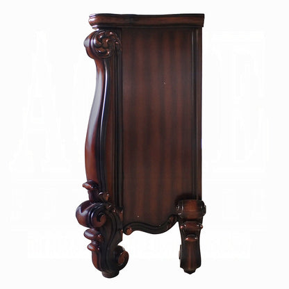 Gilded Antique Luxury Fireplace - Cherry Oak