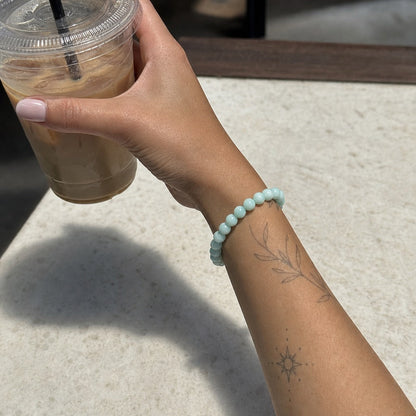 Amazonite Bead Bracelet