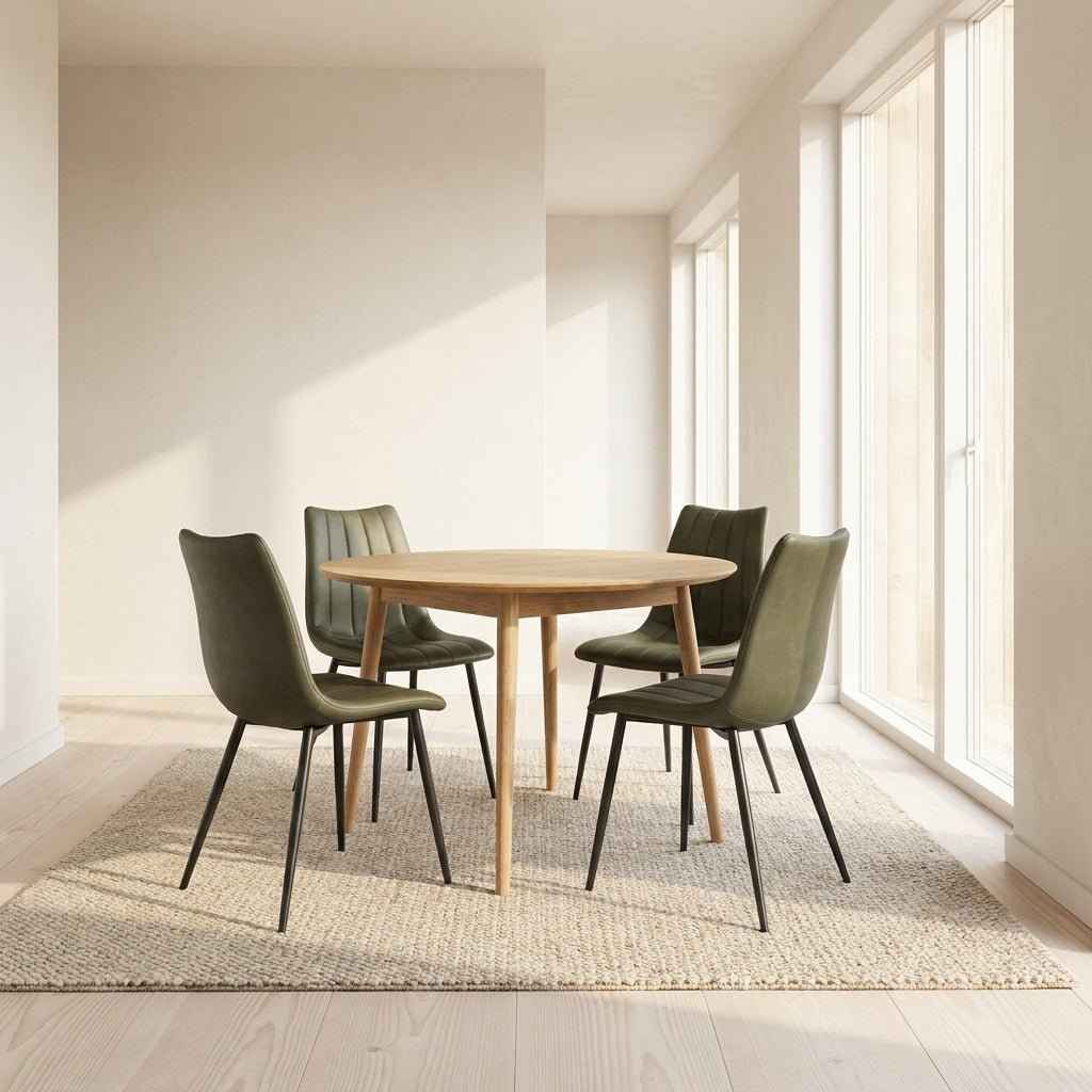 Arlo Dining Chair Dark Green (Set of Two)