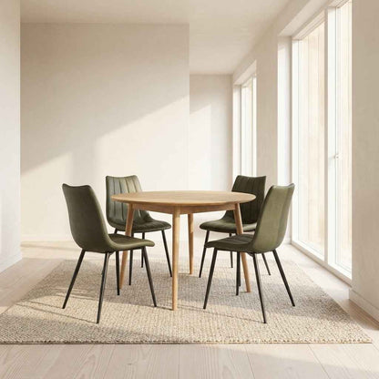 Arlo Dining Chair Dark Green (Set of Two)