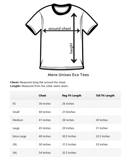 RACCOON- Unisex Eco Tee - Heather Rust