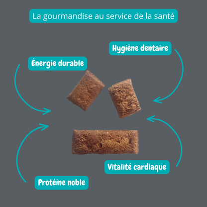 Biscuit croquant à saveur de bacon
