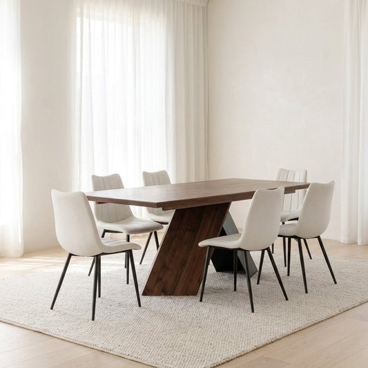 Avery Dining Table Brown