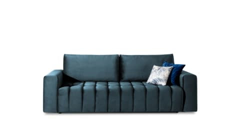 Lazaro Condo Style 3 Seater Storage Sleeper Sofa - Multiple Colors Available