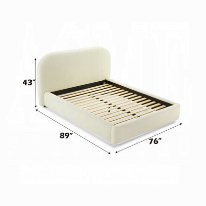 Urban Upholstered Platform Bed - Beige