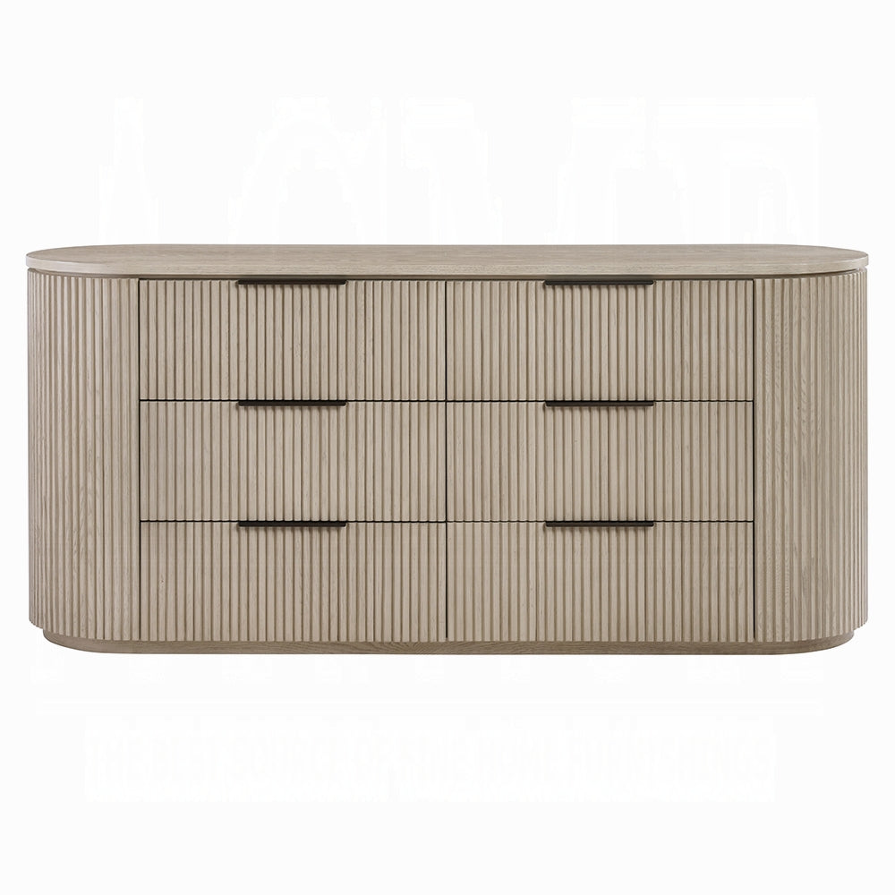 Chianti Luxury Chanel Dresser- Light Oak