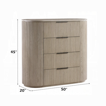 Chianti Luxury Chanel Chest - Light Oak