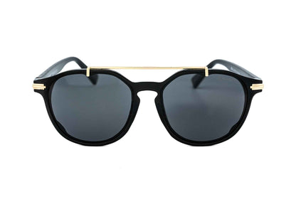 Draxler – Round Brow Bar Sunglasses | Bolero Eyewear