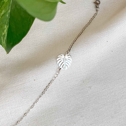 MONSTERA | Bracelet minimaliste en acier inoxydable