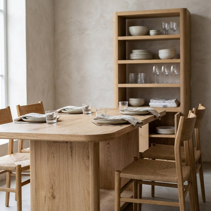 Bramwell Dining Table Rustic Oak