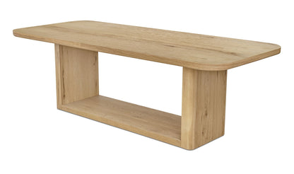 Bramwell Dining Table Rustic Oak
