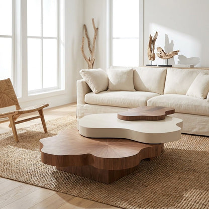 BT70 Nordic 3-Tier Modern Coffee Table Set
