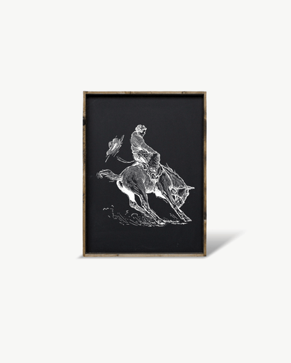 Bucking Bronco Sign - AURABAGS SHOP