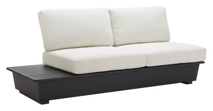 Arbor 2 Seater Modern Outdoor Sofa - Black