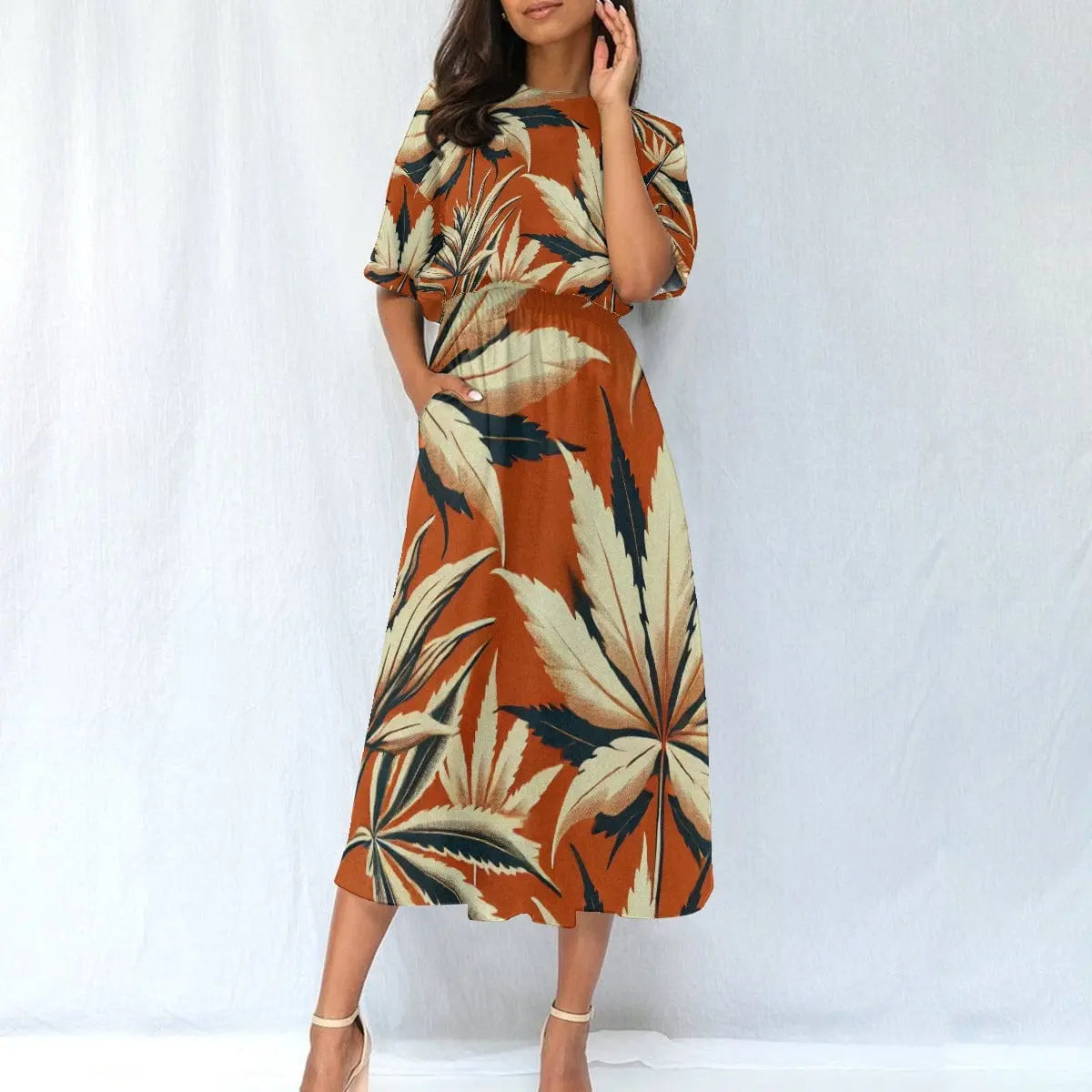 Cali Midi Pocket Dress
